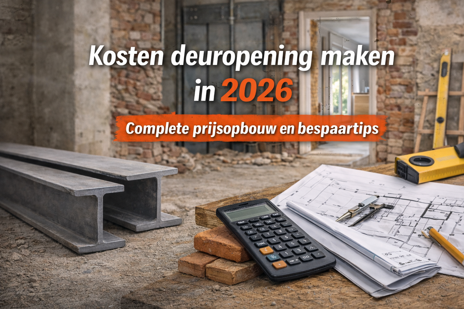 Kosten deuropening maken